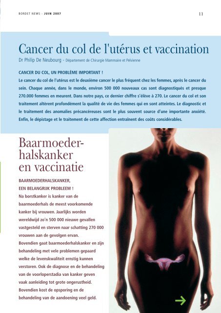 Cancers et environnement: mythes et rÃ©alitÃ©s - Institut Jules Bordet ...
