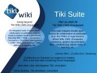 TikiWiki CMS Groupware - Development