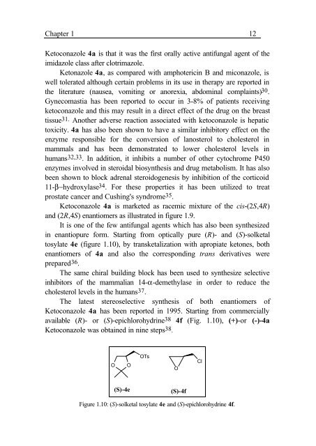 Advances in the stereoselective synthesis of antifungal agents and ...