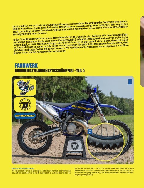 Enduro-Fahrschule Sherco Spezial