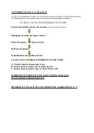 i entree dans la seance ii presentation d'une ... - Handballouest