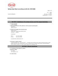 SAFETY DATA SHEET LOCTITE GLUE REMOVER GEL - Toolbank