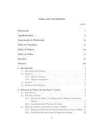 TABLA DE CONTENIDOS página Dedicatoria Agradecimientos ...