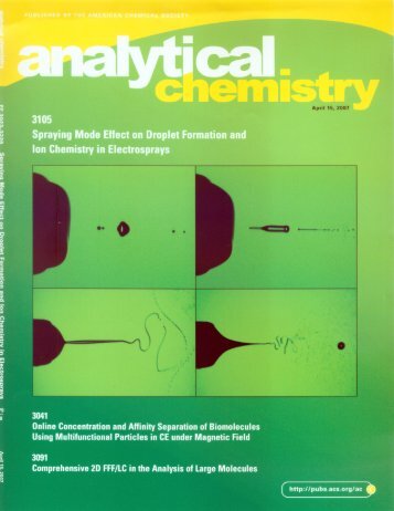 Anal. Chem. 2007, 79, 3105-3116 - Vertes Research Group