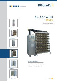 Bio. A.S.Â® Vent II Racks