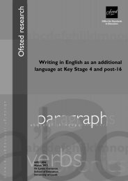 Writing in English as an additional language at Key Stage 4 and ...