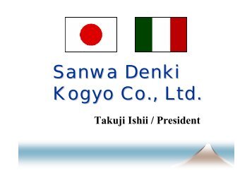 Sanwa Denki Kogyo Co., Ltd.