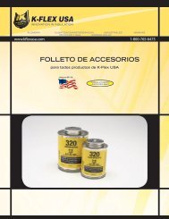 FOLLETO DE ACCESORIOS - K-Flex USA