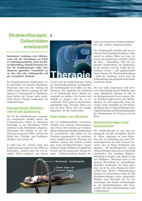 Ausgabe 2 / 2004 - Onkologische Schwerpunktpraxis Darmstadt