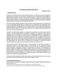 El Mercado Bancario Boliviano - Unidad de AnÃ¡lisis de PolÃ­ticas ...