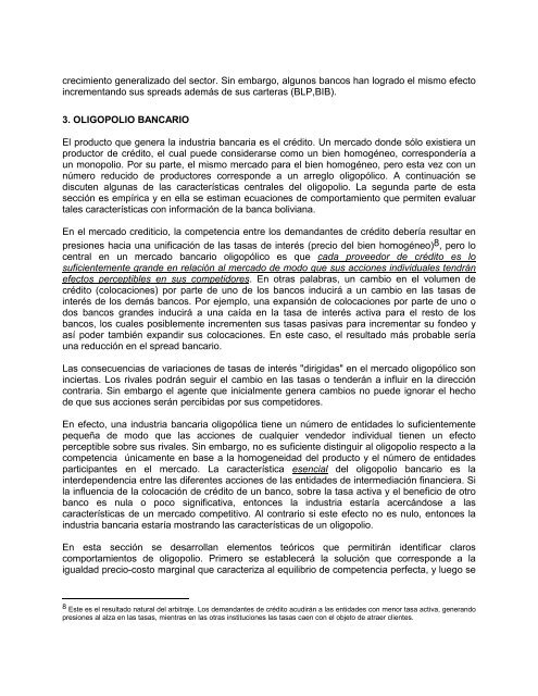 El Mercado Bancario Boliviano - Unidad de AnÃ¡lisis de PolÃ­ticas ...