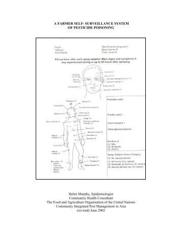 A Farmer Self-Surveillance System of Pesticide Poisoning