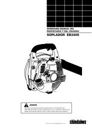 SOPLADOR EB240S - Shindaiwa USA