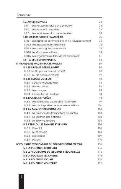 TABLEAU DE BORD DE L'ÃCONOMIE - Site En Construction