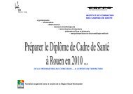 institut de formation des cadres de sante - CHU de Rouen