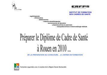 institut de formation des cadres de sante - CHU de Rouen