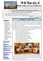 Nr 5/2008 - Biuletyn Informacji Publicznej, Urząd Gminy Skołyszyn