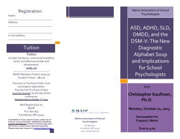 ASD, ADHD, SLD, DMDD, and the DSM-âV: The New Diagnostic ...