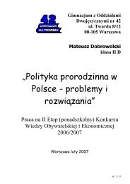 âPolityka prorodzinna w Polsce - problemy i rozwiÄzaniaâ - EduTuba.pl