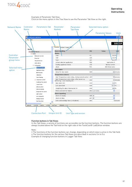 TOOL4COOLÂ® Operating Instructions - Secop