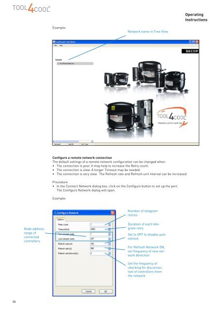 TOOL4COOLÂ® Operating Instructions - Secop