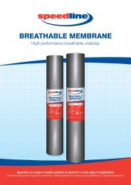 Speedline Breathable Membrane.pdf - Insulation Express