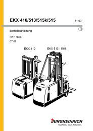 EKX 410/513/515k/515 - Jungheinrich