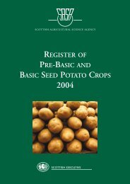 Seed Potato Register 2004 - SASA