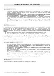 Formation Architectes Antilles - Le Plan SÃ©isme