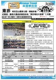 紅鶴湖、動物大遷徙終極目的地“瑪莎瑪拉大草原＂8 天團