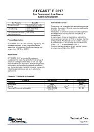 STYCAST E 2517 - Lindberg & Lund AS