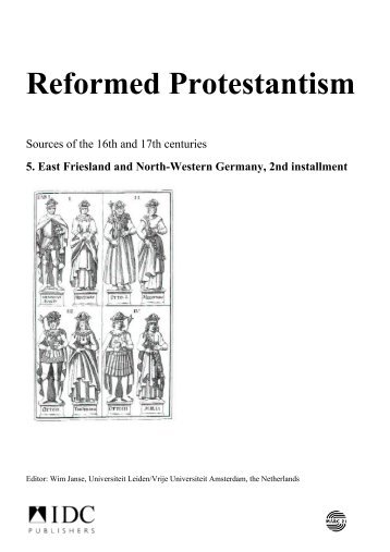 Reformed Protestantism, 5 - IDC Publishers