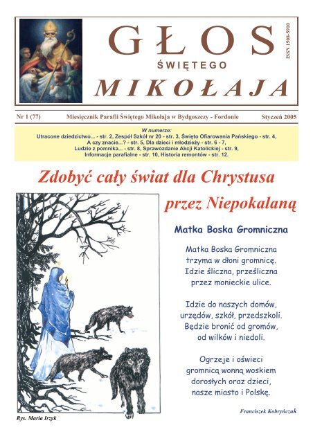 Nr 77 - styczeÅ - Parafia pw. Åw. MikoÅaja w Bydgoszczy