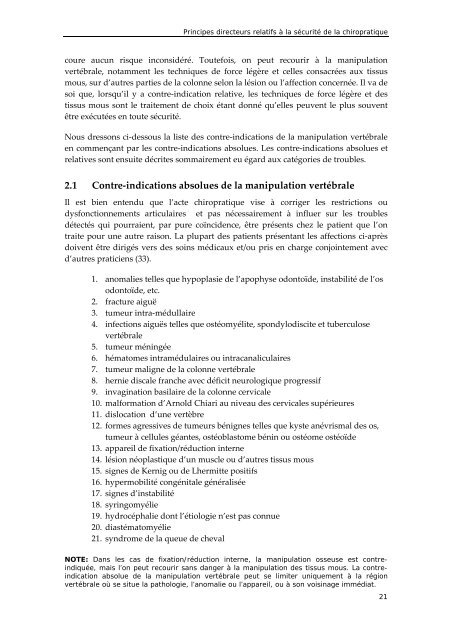 Principes directeurs de l'OMS pour la formation - World Health ...