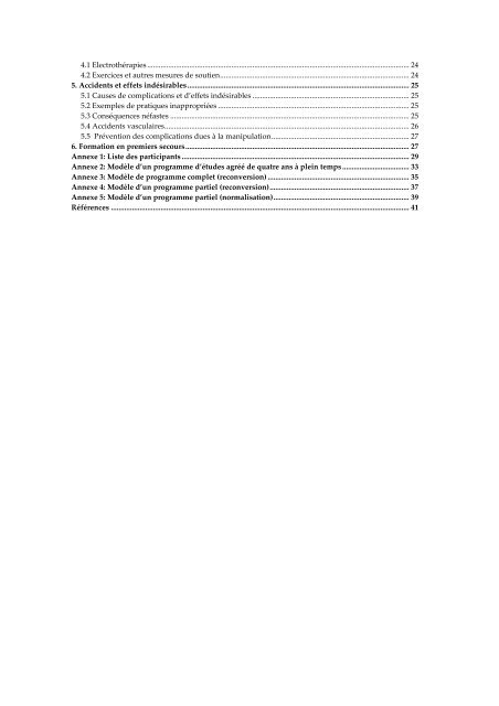 Principes directeurs de l'OMS pour la formation - World Health ...