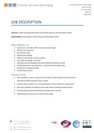 JOB DESCRIPTION - Smartbox Assistive Technology