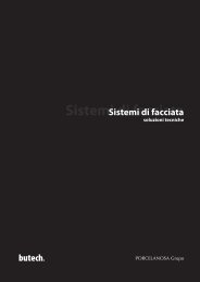 Sistemi di facciata - Butech