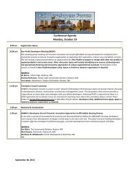 Conference Agenda Monday, October 29 - National Housing ...