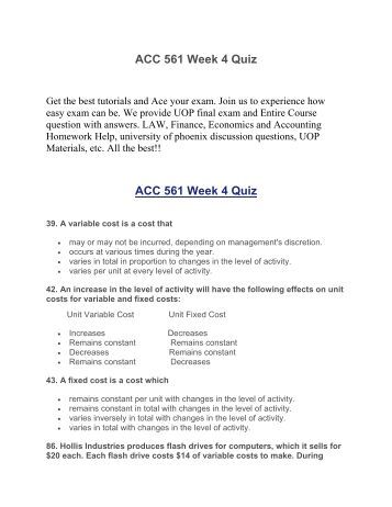acc 561 week 4 quiz Acc 561 week4individual assignment, acc 561 week4,uop acc 561 week4,uop acc 561 week4dq 1,uop acc 561 week4dq 2, acc 561,uop acc 561,uop acc 561 week4. acc 561 week 4 quiz Acc 561 week4individual assignment, acc 561 week4,uop acc 561 week4,uop acc 561 week4dq 1,uop acc 561 week4dq 2, acc 561,uop acc 561,uop acc 561 week4.