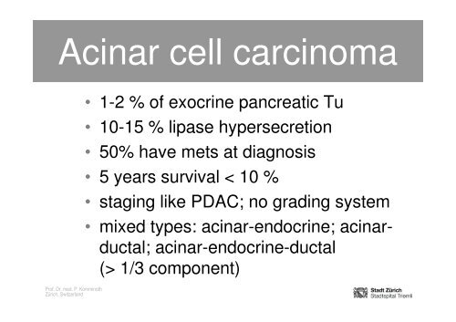 Neuroendocrine Tumors of the Pancreas