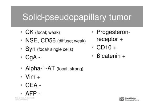 Neuroendocrine Tumors of the Pancreas