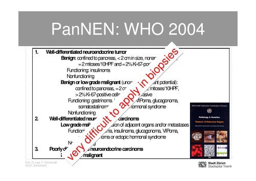 Neuroendocrine Tumors of the Pancreas