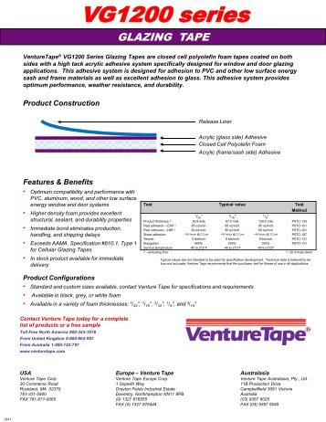 VG1200 series - Venture Tape