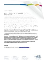LehdistÃ¶tiedote 23.1.2013.pdf - Finlandia-talo