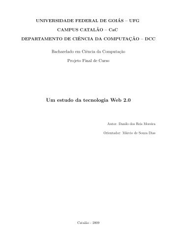 Arquivo em PDF - DCC - UFG