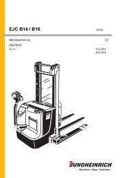 EJC B14 / B16 - Jungheinrich