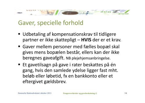 PengeoverfÃ¸rsel og Gavebeskatning - Danmarks Skatteadvokater
