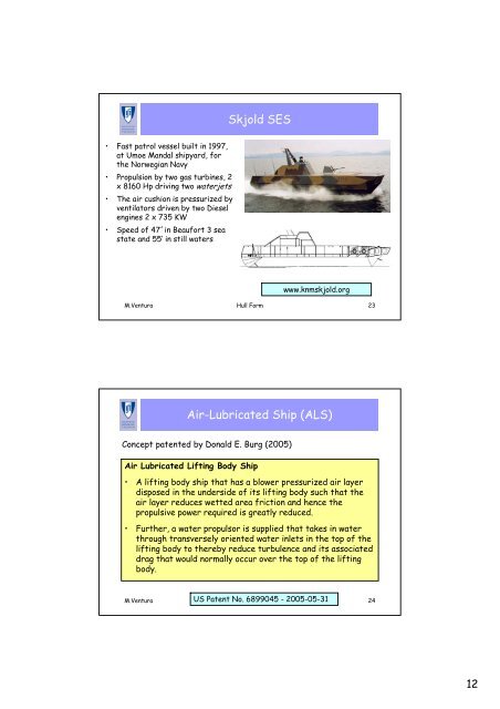 Hull Form Summary - Boat Design Net