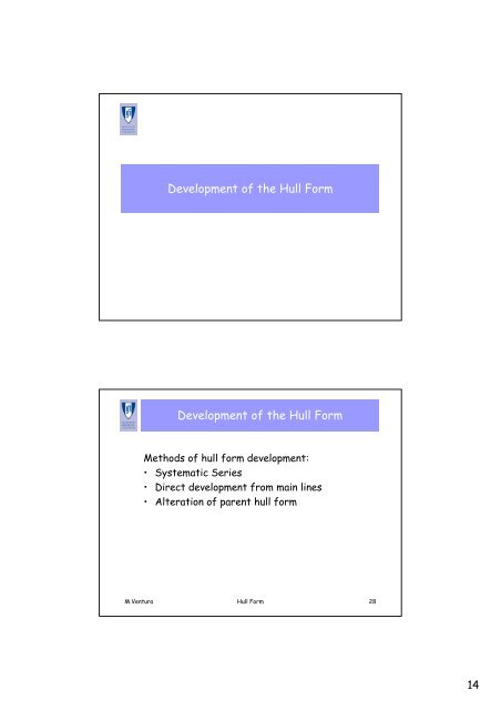 Hull Form Summary - Boat Design Net