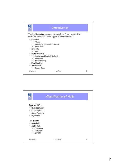 Hull Form Summary - Boat Design Net